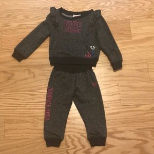 18 months True Religion Sweatsuit